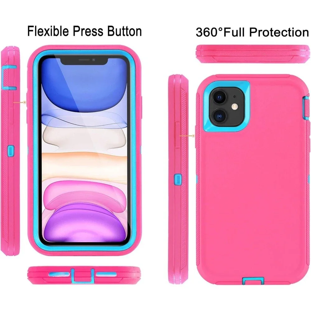 Heavy Duty Rugged Case for iPhone 13 6.1